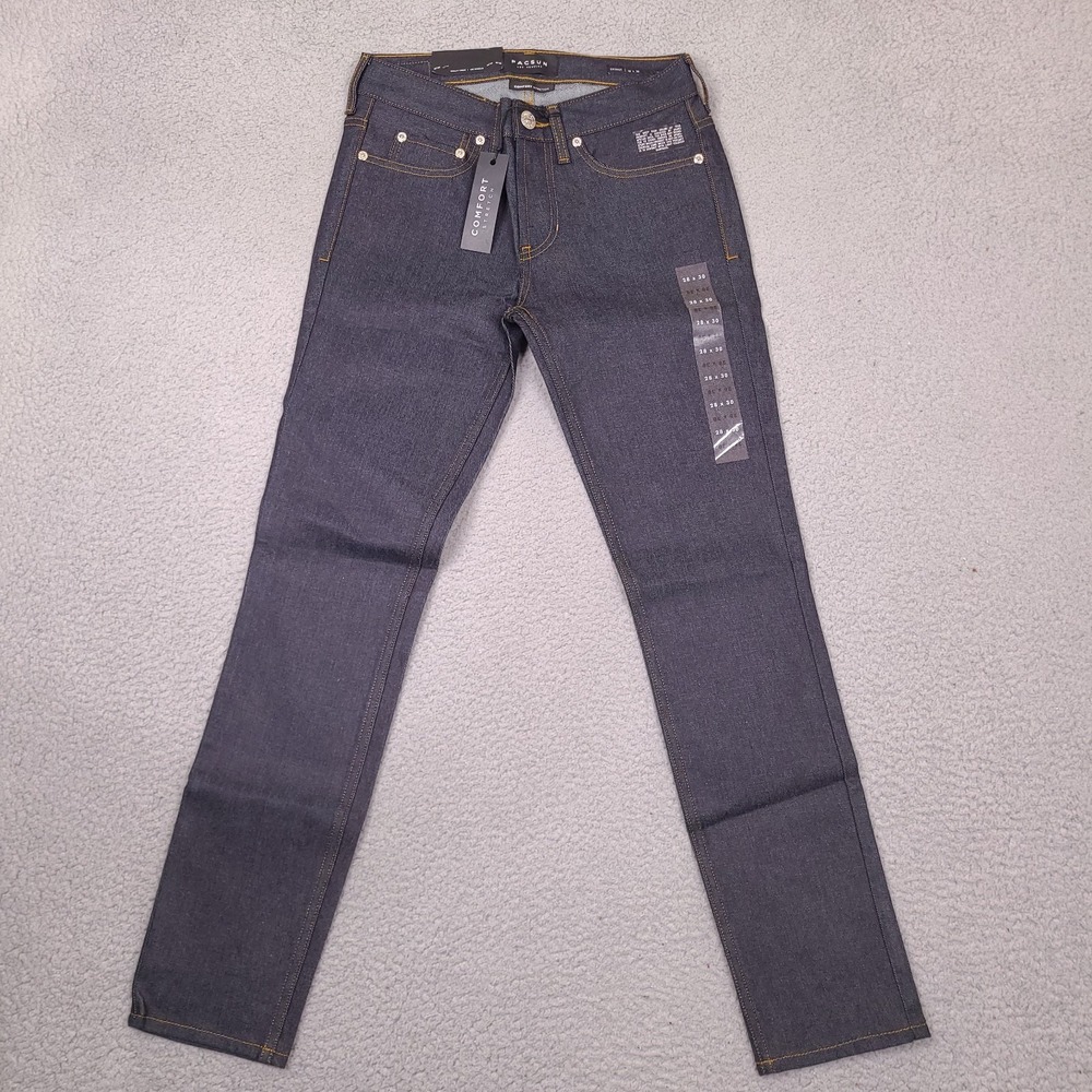 PacSun Skinny Jeans Mens 28x30 Indigo Blue Comfort Stretch Dark NWT